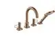 AXOR-HG-AXOR-Uno-4-Loch-Wannenrandarmatur-mit-Buegelgriffen-Brushed-Red-Gold-38445310 gallery number 1